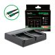 PATONA Premium Dual PD Performance töltő Canon LP-E12-hez USB-C bemenettel/kimenettel együtt