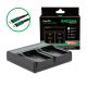 PATONA Premium Dual PD Performance töltő Garmin Montana 600-hoz USB-C bemenettel/kimenettel együtt