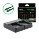 PATONA Premium Dual PD Performance töltő Kodak LB-070 készülékhez USB-C bemenettel/kimenettel együtt