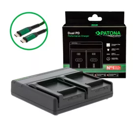  PATONA Premium Dual PD Performance töltő Samsung B740E készülékhez USB-C bemenettel/kimenettel együtt