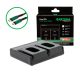 PATONA Premium Dual PD Performance töltő Panasonic DMW-BLJ31 készülékhez USB-C bemenettel/kimenettel együtt