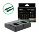 PATONA Premium Dual PD Performance töltő Panasonic DMW-BLK22 készülékhez USB-C bemenettel/kimenettel együtt