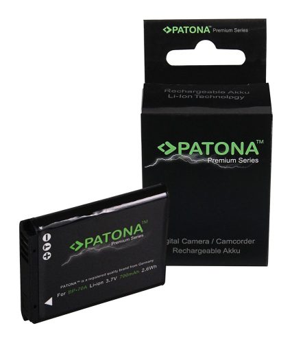  PATONA prémium akkumulátor  Samsung ES-65 ES-70 PL-80 PL-100 BP-70A BP70A BP70A