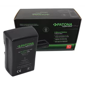   PATONA Prémium akkumulátor V-Mount 190Wh  Sony BP190WS DSR 250P 600P 650P 652P 650P 652P