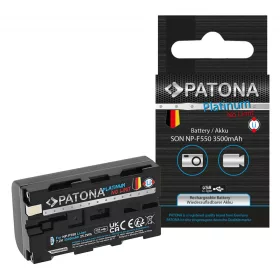   PATONA Platinum Sony NP-F550 Akkumulator 3500mAh -Sony F330 F530 F750 F930 F920