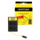PATONA Nikon EN-EL14 ENEL14  Smart Dupla LCD USB Akkumulátor Töltő