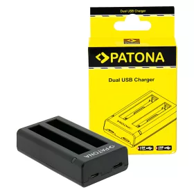 PATONA Insta360 X4 dupla akkumulátortöltő