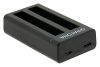  Insta360 X4 Dupla töltő -Akkumulator charger