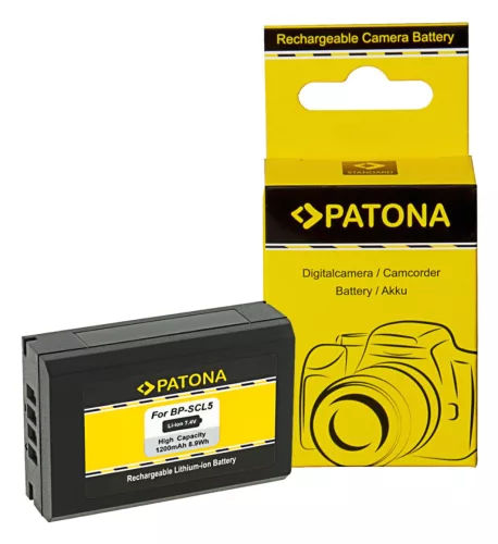PATONA BP-SCL5 Akkumulátor Leica M10 M10P M10R 7.4V 1200mAh Li-Ion