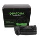 PATONA Premium akkumulátor markolat  Nikon D850 MB-D18RC  1 x EN-EL15 akkumulátor, 2,4G vezeték nélküli vezérléssel együtt