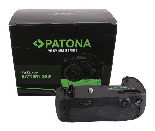 PATONA Premium akkumulátor markolat  Nikon D750 MB-D16H, IR vezeték nélküli vezérléssel együtt