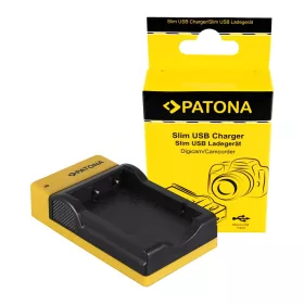 PATONA Slim micro-USB töltő  -Fujifilm Fuji NP-40