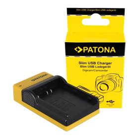 PATONA Slim micro-USB töltő  -Nikon EN-EL3 modellekhez