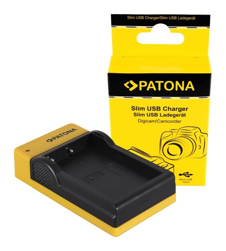 PATONA Slim micro-USB töltő  Nikon EN-EL9