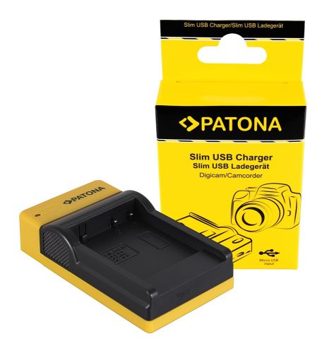 PATONA Slim micro-USB töltő  Panasonic DMW-BCF10E