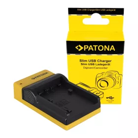 PATONA Slim micro-USB töltő  -Sony NP-FP50