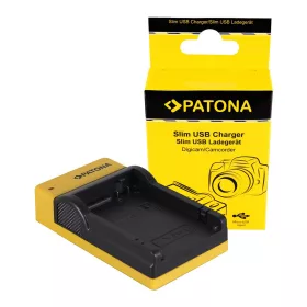 PATONA Slim micro-USB töltő -Canon LP-E8