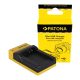 PATONA Slim micro-USB töltő -Nikon EN-EL12