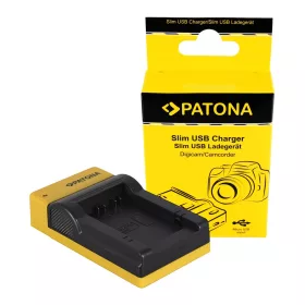 PATONA Slim micro-USB töltő  -Leica Panasonic DMW-BMB9