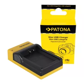 PATONA Slim micro-USB töltő  -Canon LP-E10