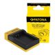 PATONA Slim micro-USB töltő  -Canon LP-E12