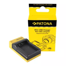 PATONA Slim micro-USB töltő  -Canon LP-E17
