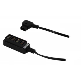   PATONA 4 portos D-TAP adapter elosztó hub 1 férfi D-TAP 4 női D-TAP-ra