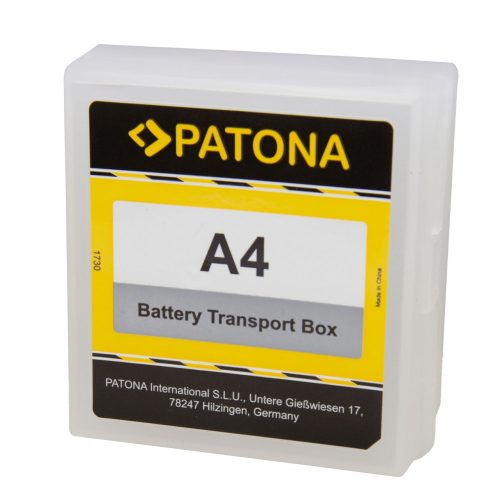 PATONA akkumulátor tároló doboz Sony NP-F970 NP-F980L VW-VBD78 NP-F980L Sony NP-F970 NP-F980L VW-VBD78
