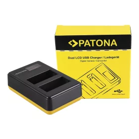   PATONA Fujifilm NP-W126S Töltő - Fuji W126S NPW126 Akkumulátor Utazó-Dupla Töltő (Charger)