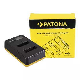 PATONA Dupla LCD USB töltő  (Sony NP-BX1)