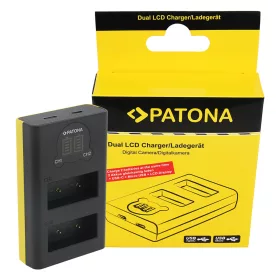   PATONA Fujifilm NP-W126S Töltő - Fuji W126S NPW126 Akkumulátor Utazó-Dupla Töltő (Charger)