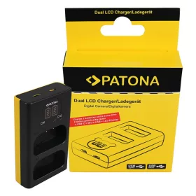   PATONA Panasonic DMW-BLJ31 akkumulátor töltő - Lumix DC-S1 DC-S1R DC-S1H