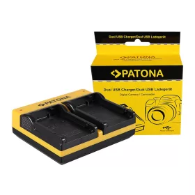 PATONA Dupla töltő  Canon LP-E8