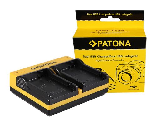 PATONA Dupla töltő  Canon LP-E8 