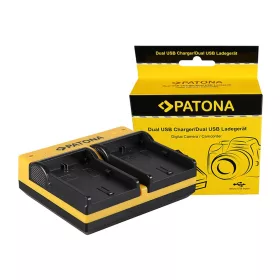 PATONA Dupla töltő  Canon LP-E6