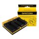 PATONA Dupla töltő  Konica Minolta Samsung NP-700 Dimage DGX50K DG-X50-K DGX50R inkl. Micro-USB