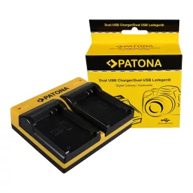 PATONA Dupla töltő  Canon NB-8L