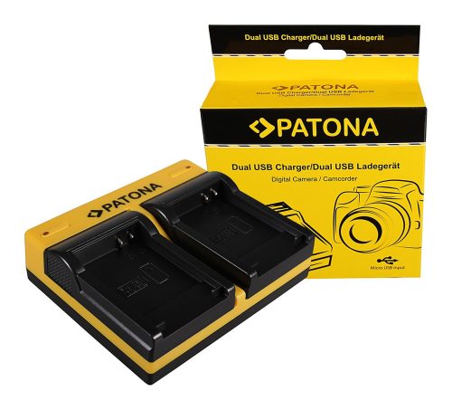PATONA Dupla töltő  Canon NB-8L 
