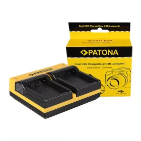 PATONA Dupla töltő  Leica Panasonic DMW-BLC12PP