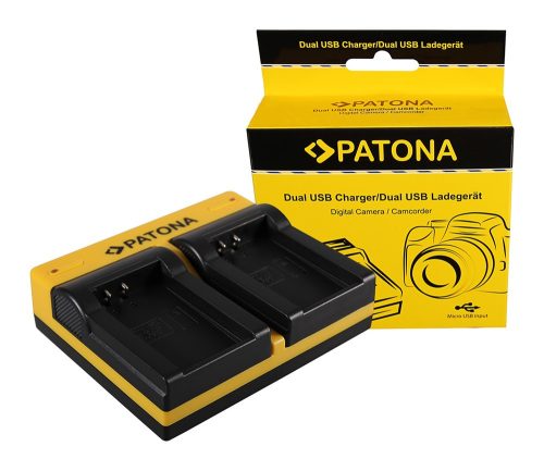 PATONA Dupla töltő  Nikon EN-EL20 