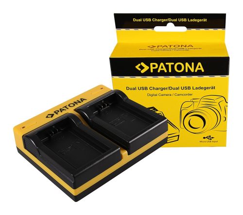 PATONA Dupla töltő  Canon BP-110 
