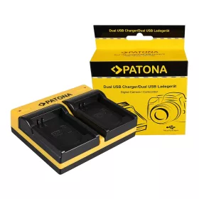   PATONA Dupla töltő  Samsung BP88B MV900 MV900inkl. Micro-USB kábel