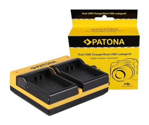 PATONA Dupla töltő  Nikon EN-EL21 V2 inkl. Micro-USB kábel