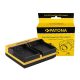 PATONA Dupla töltő  Samsung BP1900 NX1 NX-1 inkl. Micro-USB kábel
