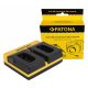 PATONA Dupla töltő Panasonic DMW-BLJ31 Lumix DC-S1 DC-S1R DC-S1R DC-S1H készülékhez