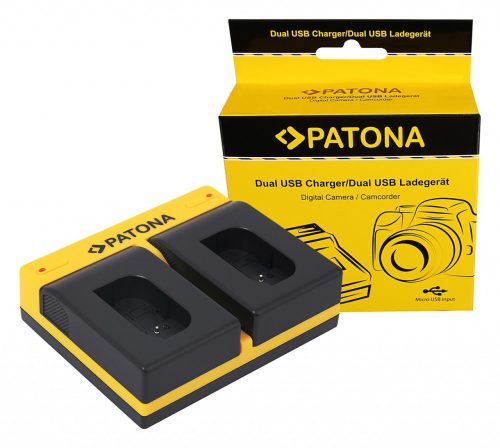 PATONA Dupla töltő  Panasonic DMW-BLK22
