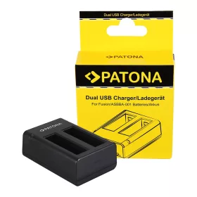   PATONA Dupla gyorstöltő  GoPro Fusion, ASBBA-001 Micro-USB kábellel együtt