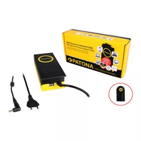   PATONA 90W szinkron adapter 4,8x1,7x12mm 19V USB kimenettel 2,1A