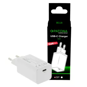   PATONA Premium GaN PD65W adapter fehér 1xUSB-C PD3.0 QC3.0 QC3.0