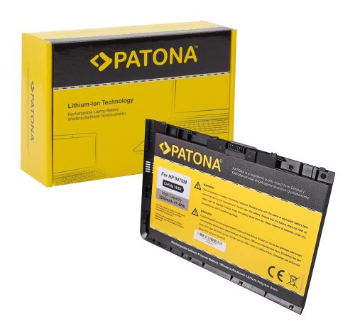 PATONA akkumulátor  HP EliteBook Folio 9470 9470m sorozat HSTNN-I10C